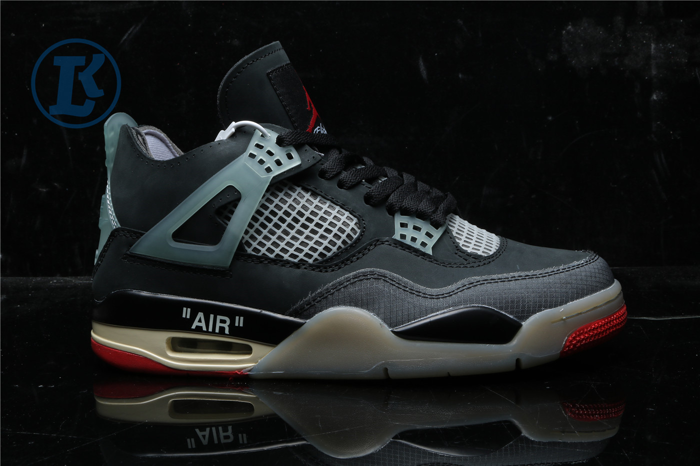 Air Jordan 4 Off White Bred